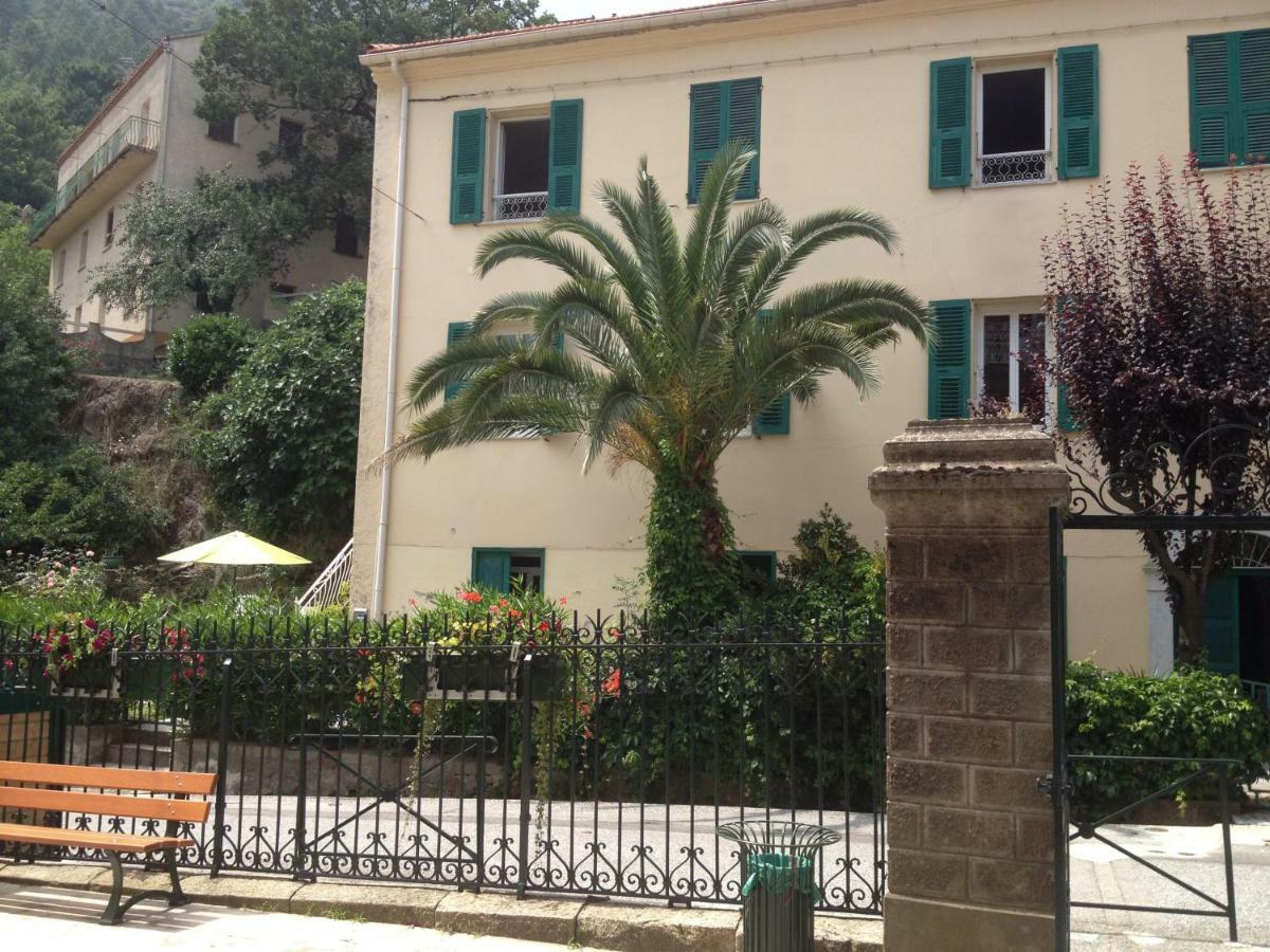 Charmant Appartement Avec Jardin Et Terrasse Venaco  Exterior foto