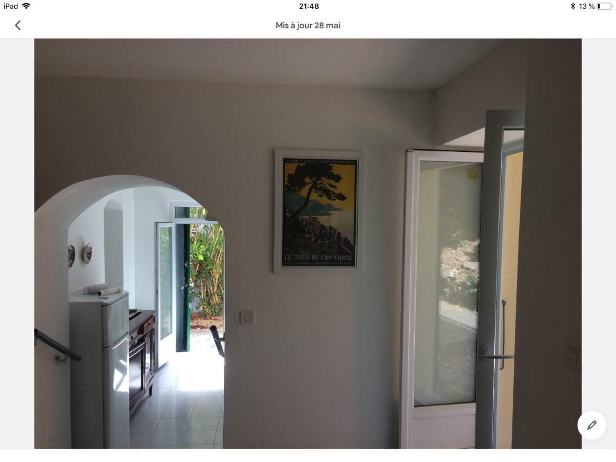 Charmant Appartement Avec Jardin Et Terrasse Venaco  Exterior foto